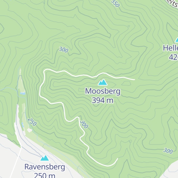 Map of Moosberg-Hütte