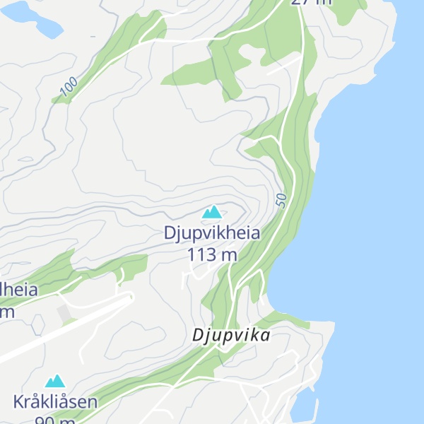 Map of Djupvikheia