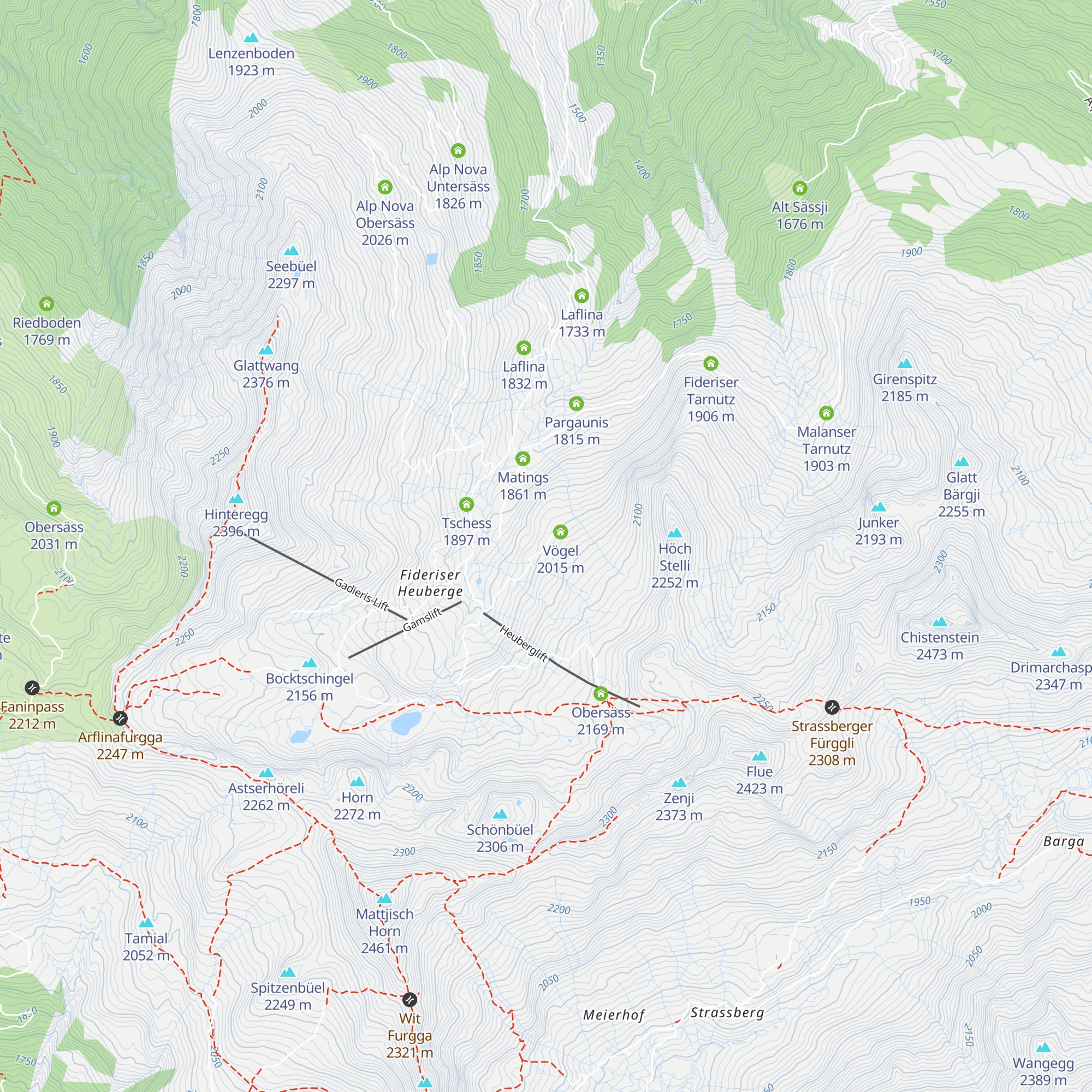 Vögel map