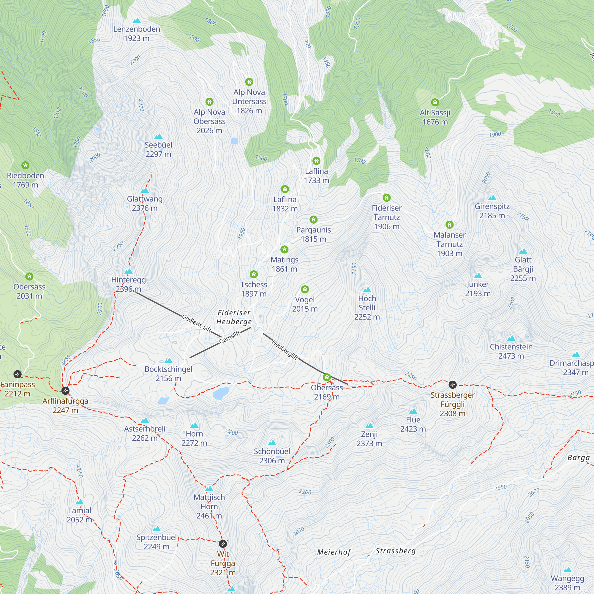 Vögel map