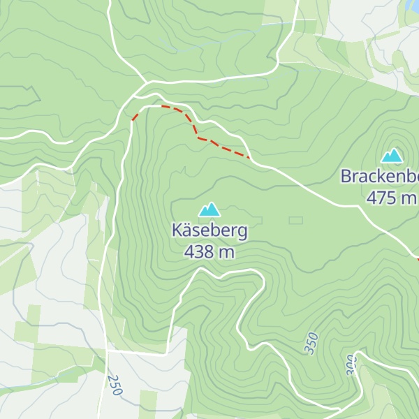 Map of Käseberg