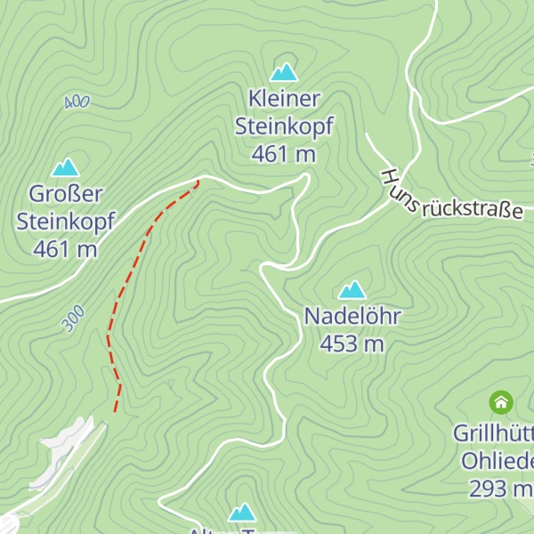 Map of Nadelöhrhütte
