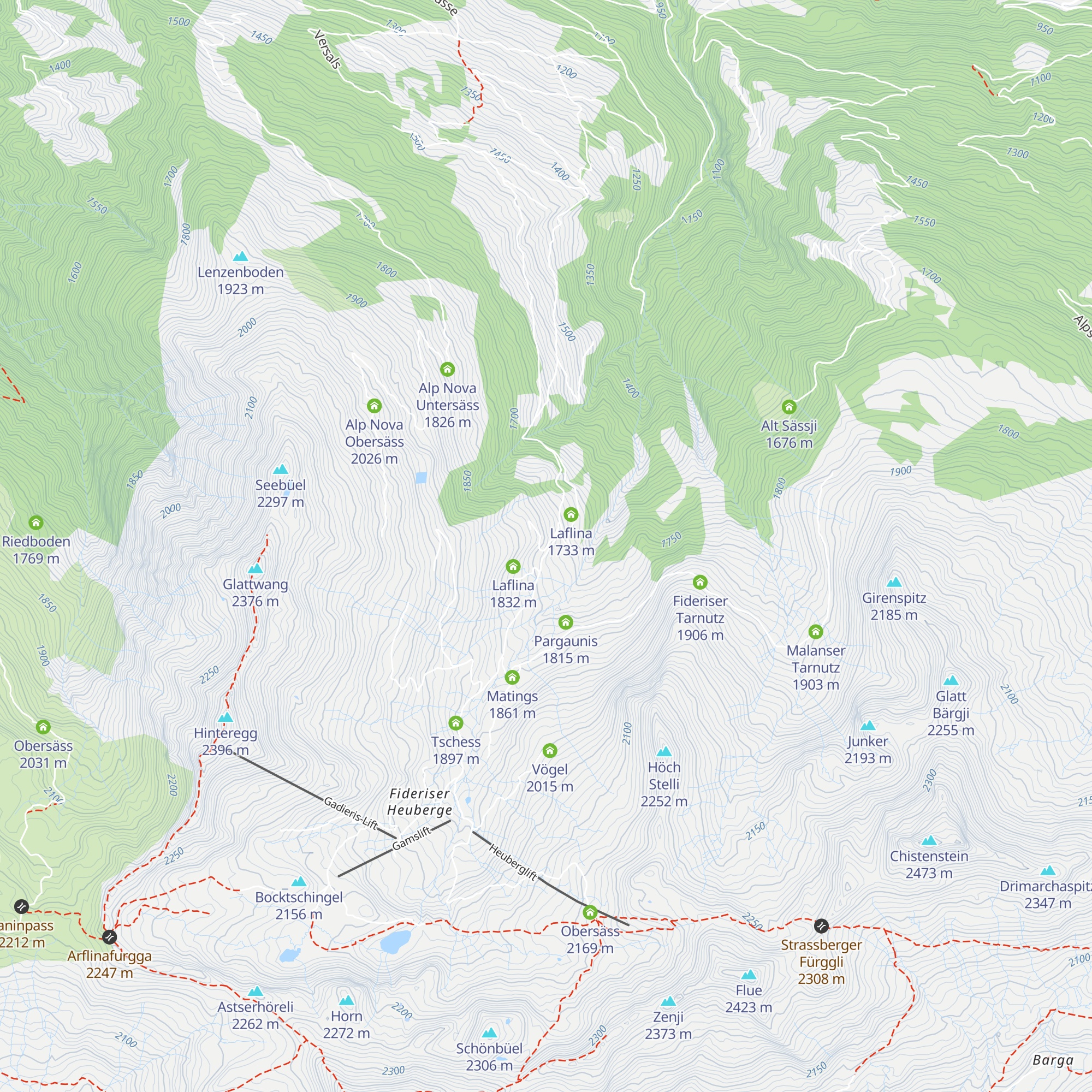 Höhi map