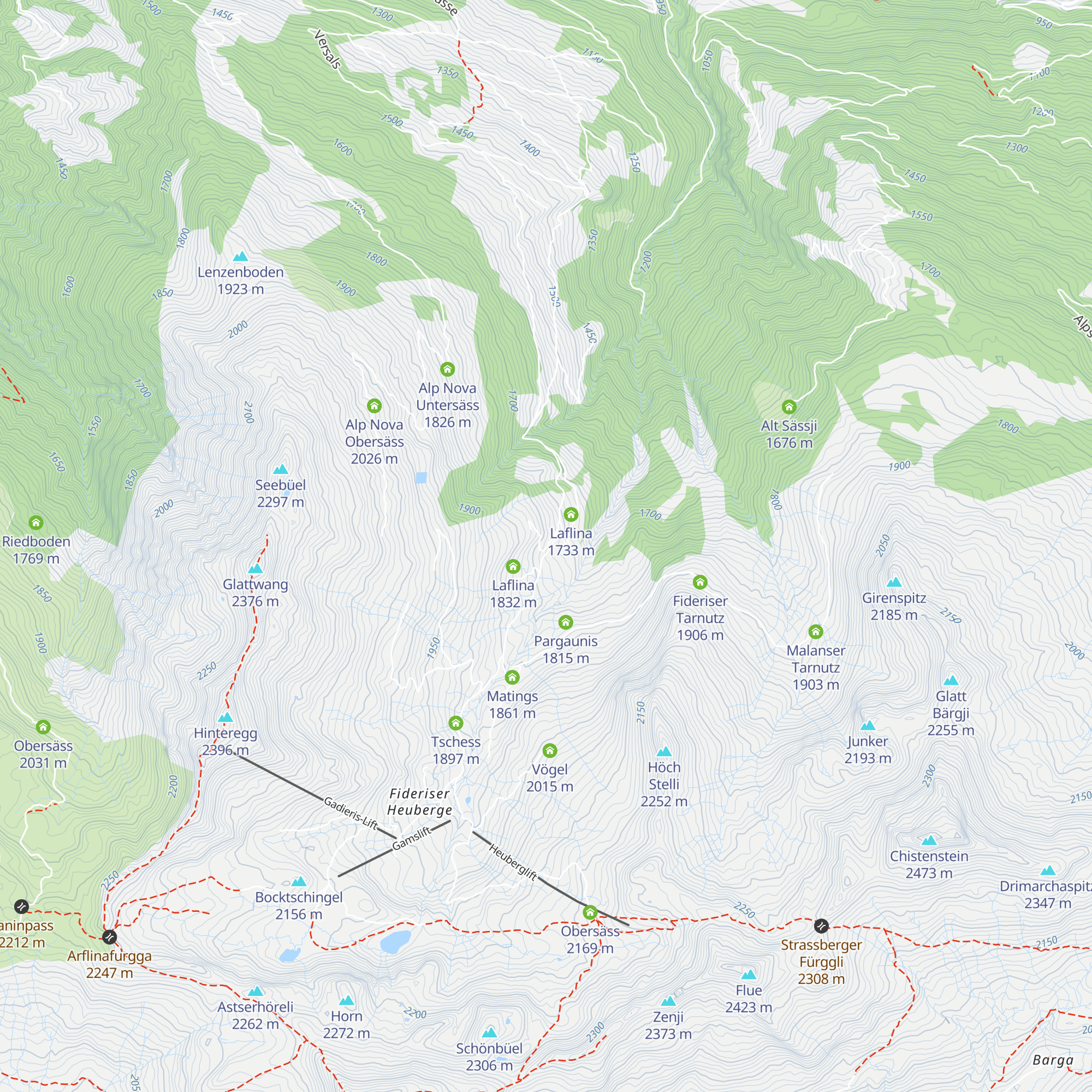 Höhi map