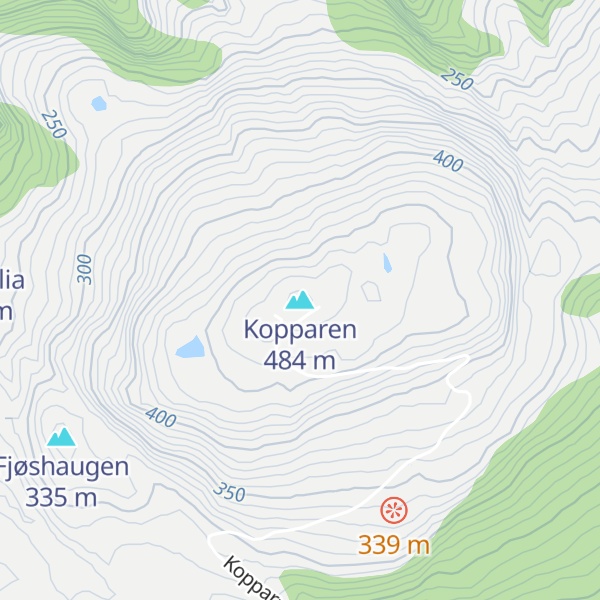 Map of Kopparen