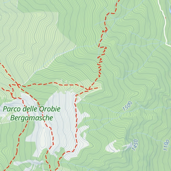 Map of Casera di Monte Colle