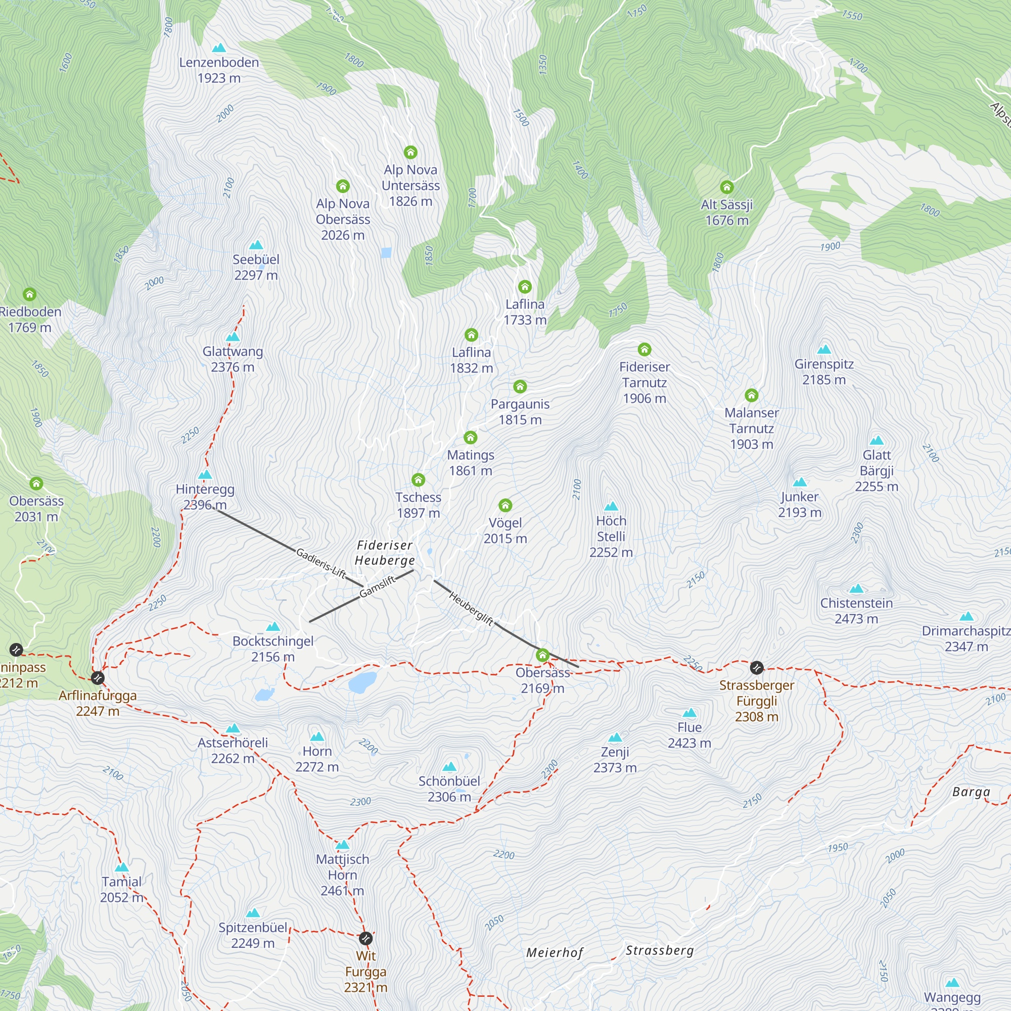 Vögel map