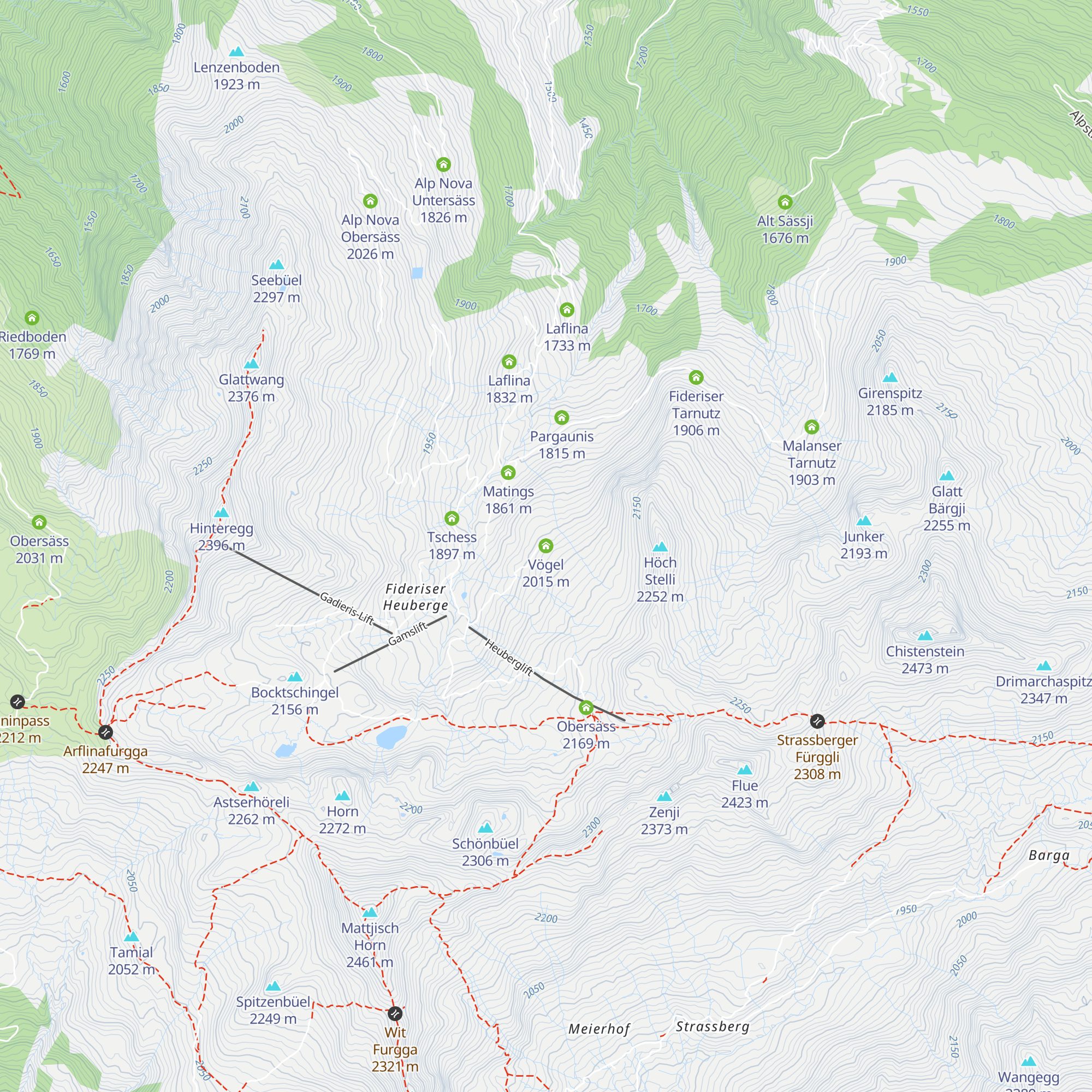 Vögel map