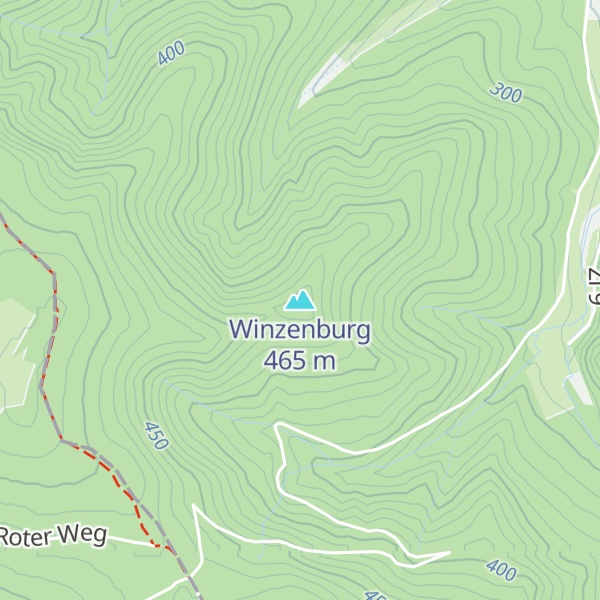 Map of Winzenburg