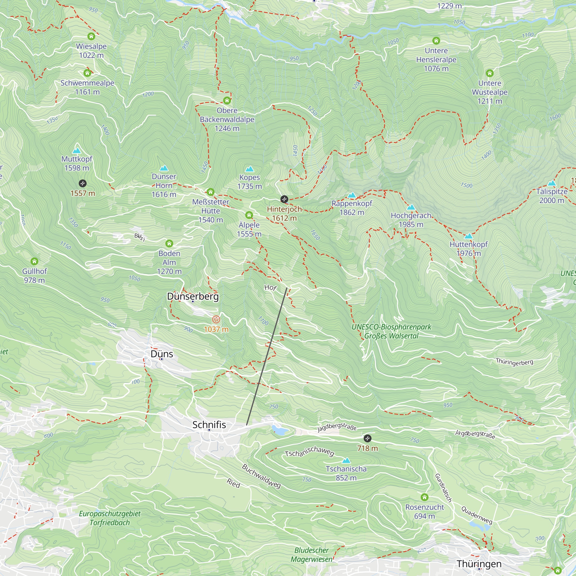 Henslerstüble map