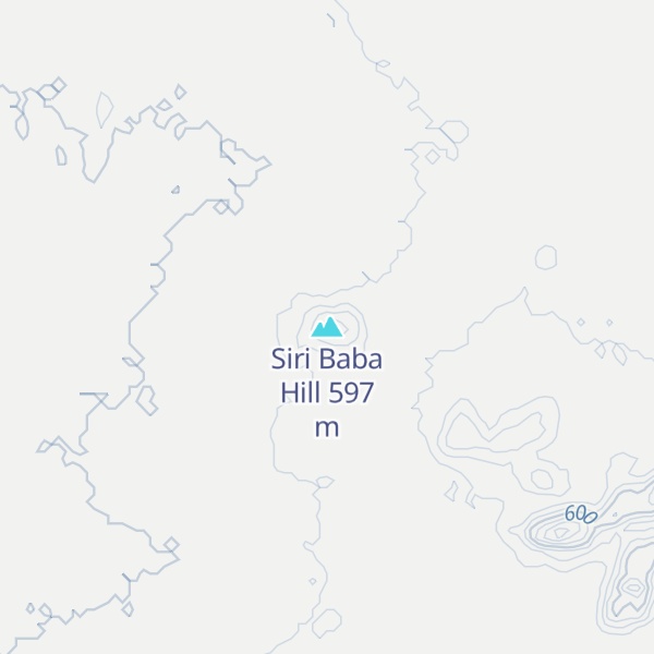 Map of Siri Baba Hill