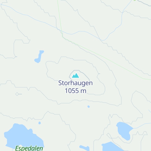 Map of Storhaugen