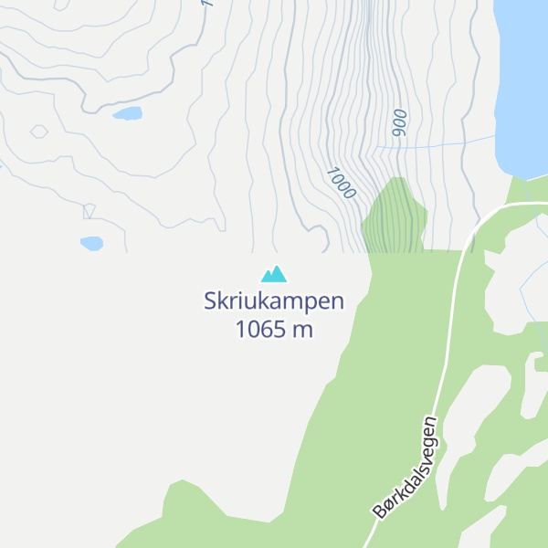 Map of Skriukampen