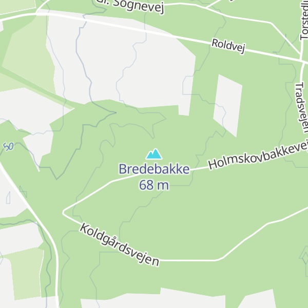 Map of Bredebakke