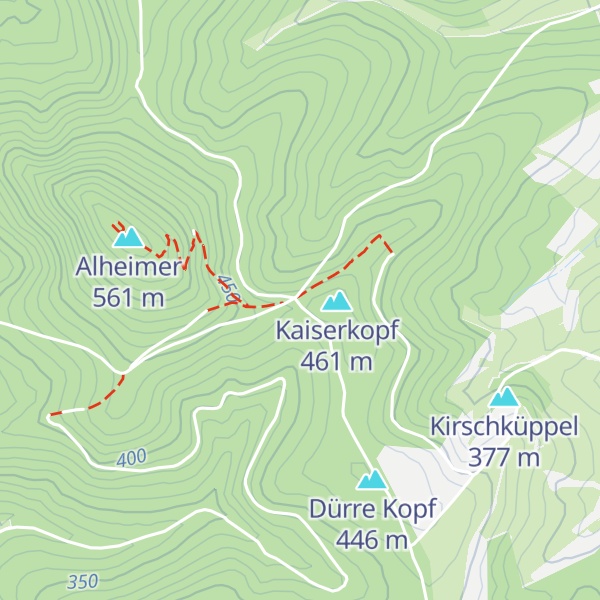 Map of Alheimer Hütte
