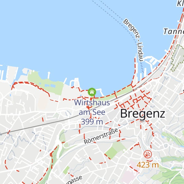 Map of Wirtshaus am See