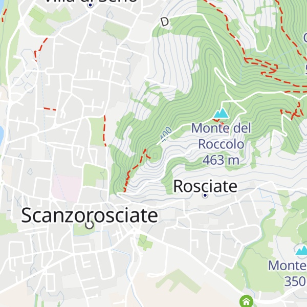 Map of Monte Bastia