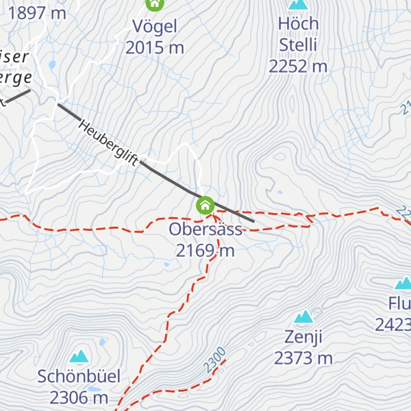 Map of Obersäss