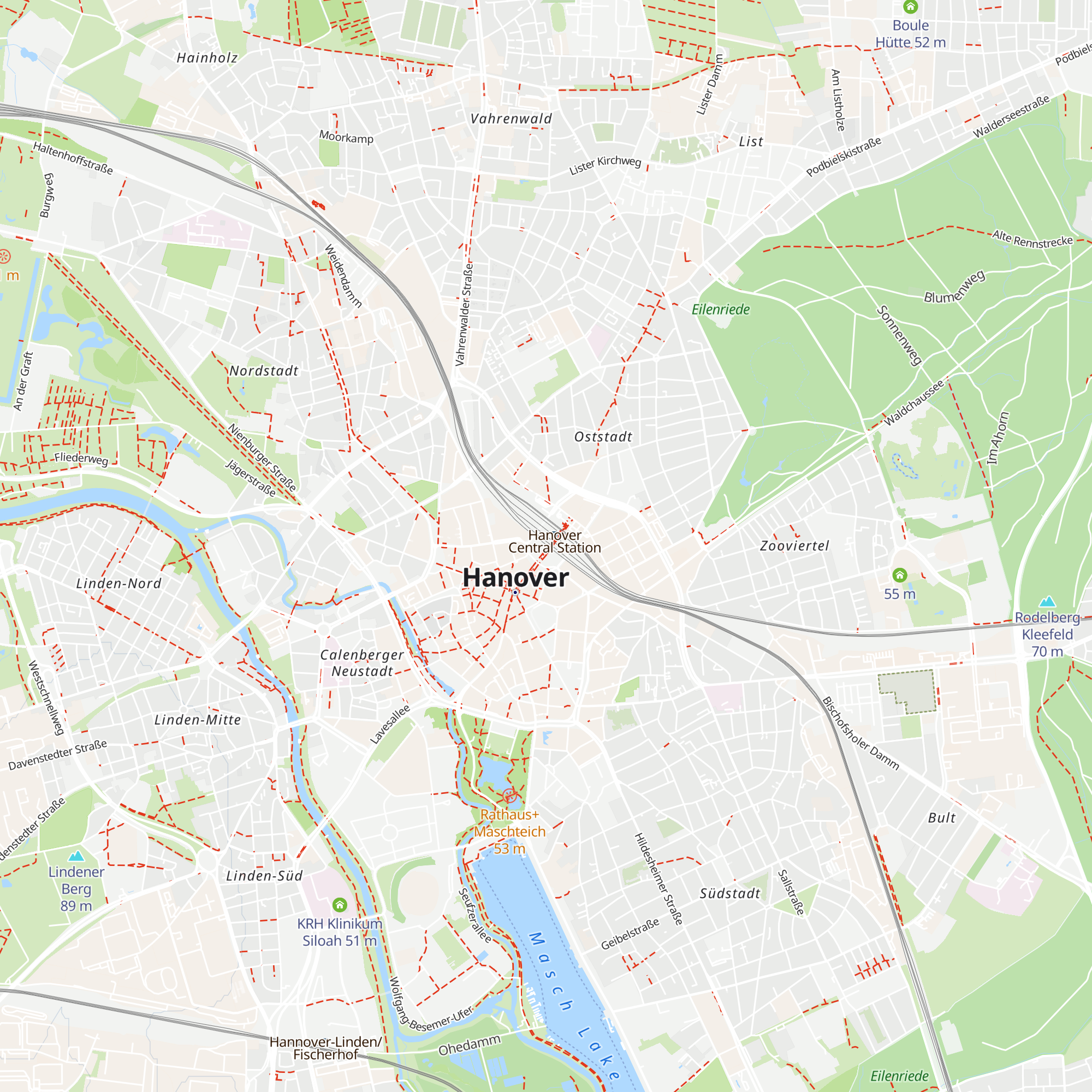 Deutsche Bahn Fundbüro map