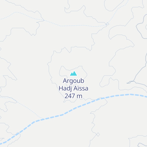 Map of Argoub Hadj Aïssa