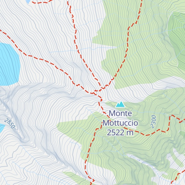 Map of Rifugio Mario Del Grande-Remo Camerini