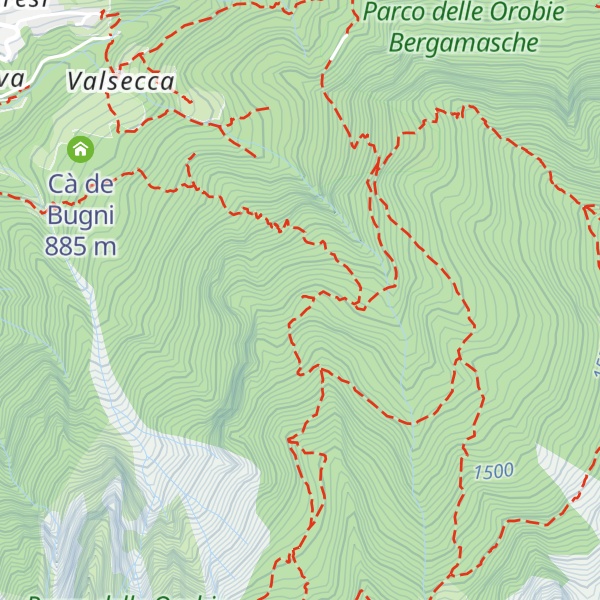 Map of Baita di Bordogna