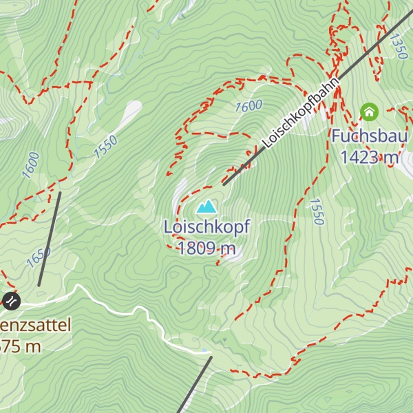 Map of Loischkopf