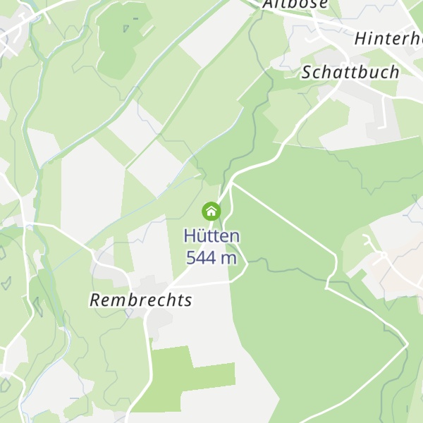 Map of Hütten