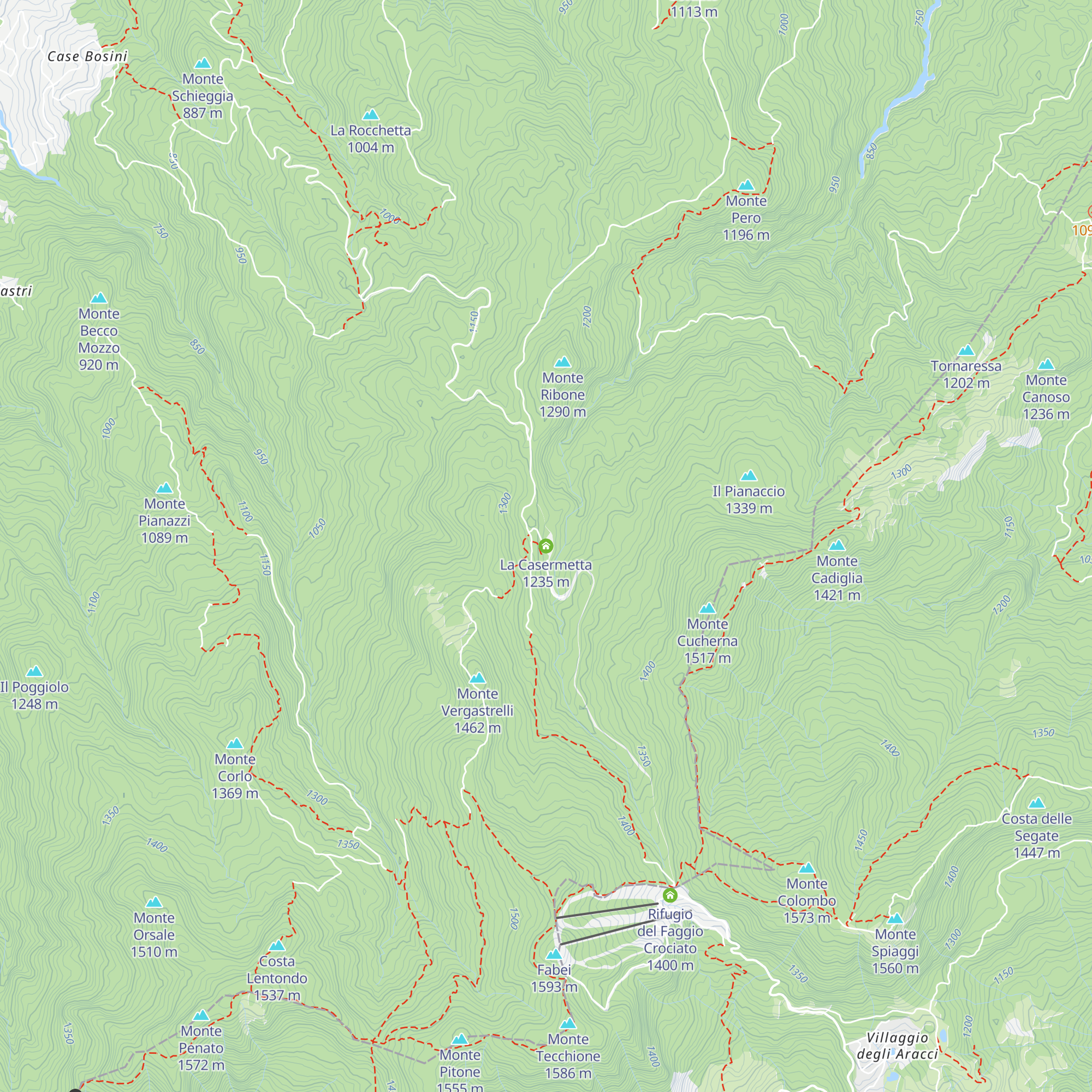 La Casermetta map