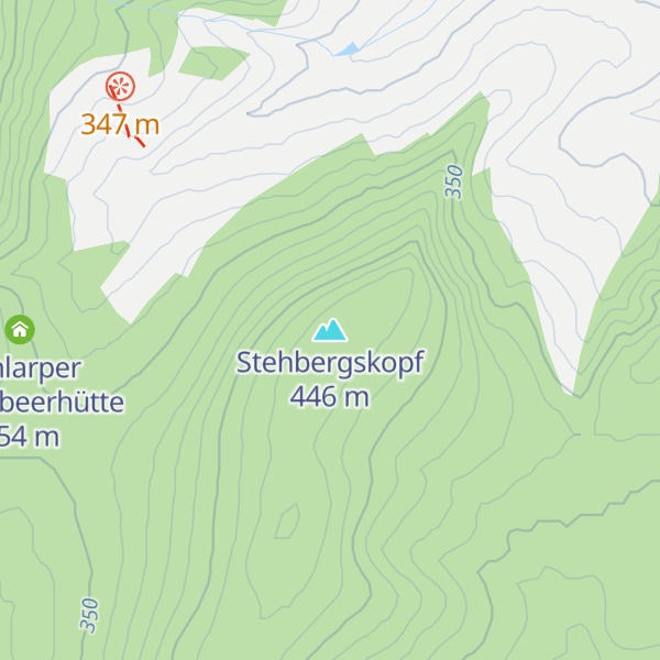 Map of Stehbergskopf