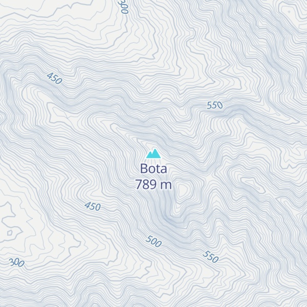 Map of Bota