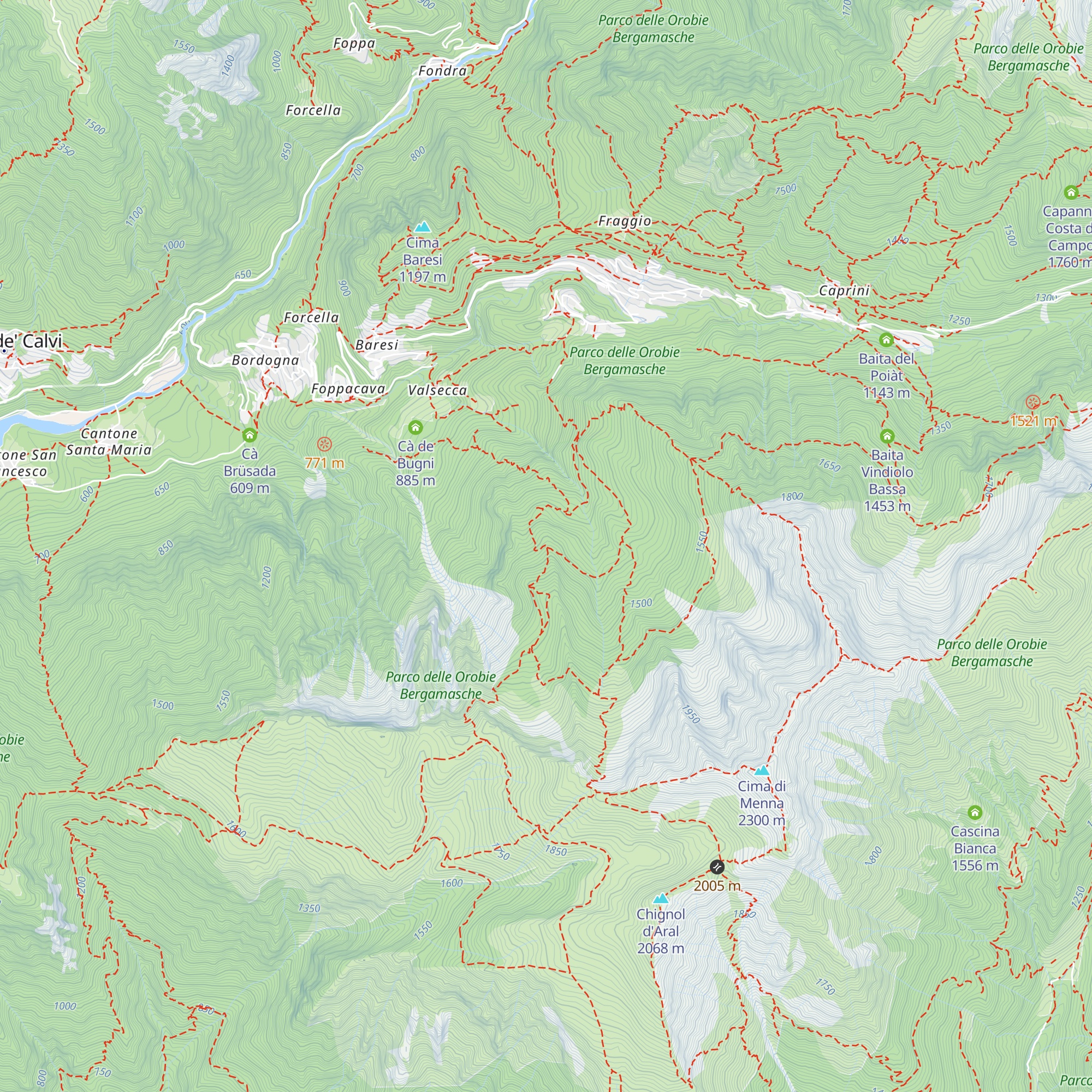 Capanno map
