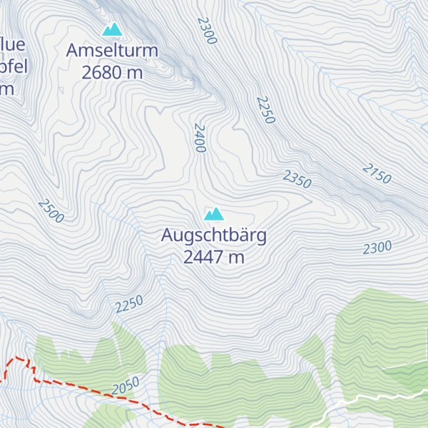 Map of Augschtbärg