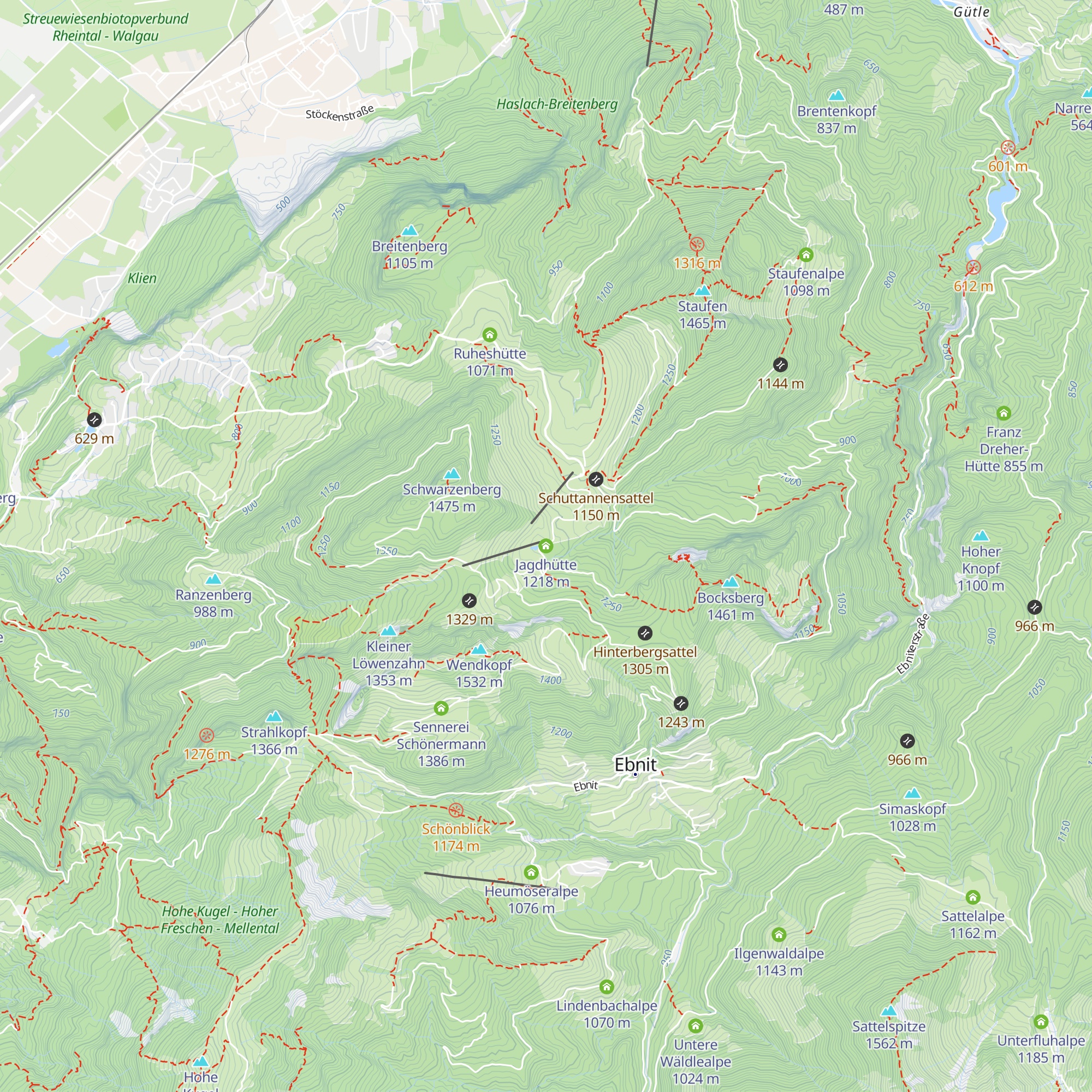 Jagdhütte map