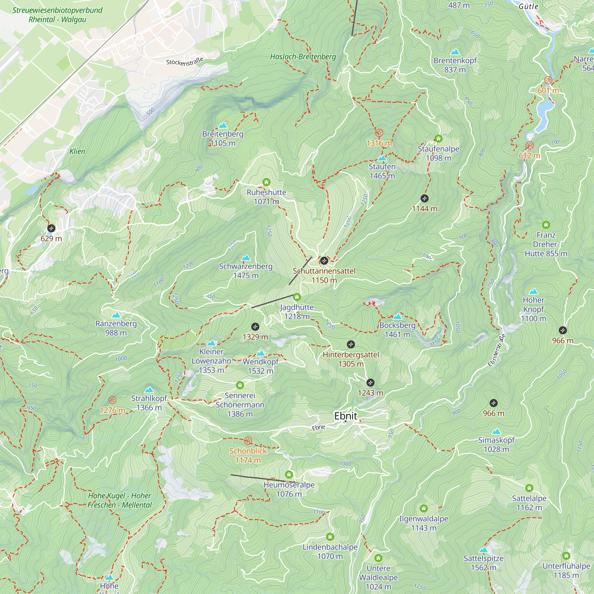 Jagdhütte map