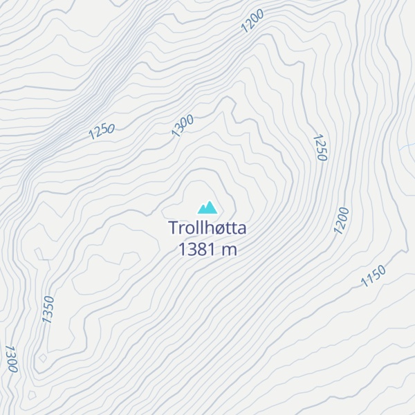 Map of Trollhøtta