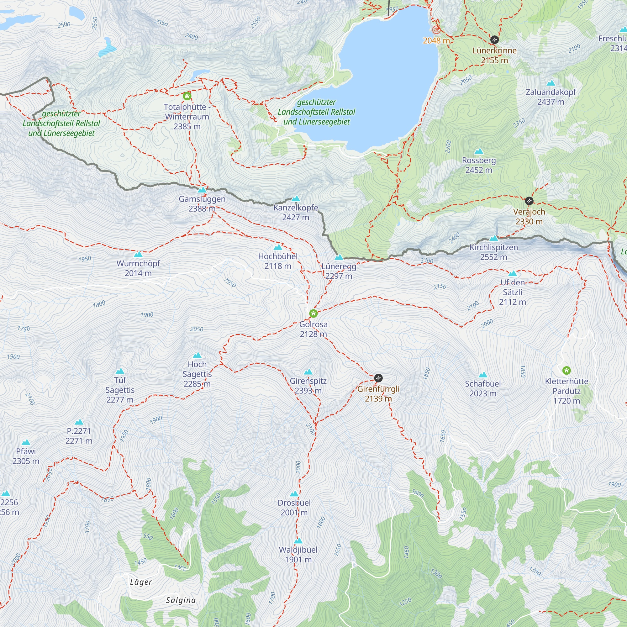 Golrosa map