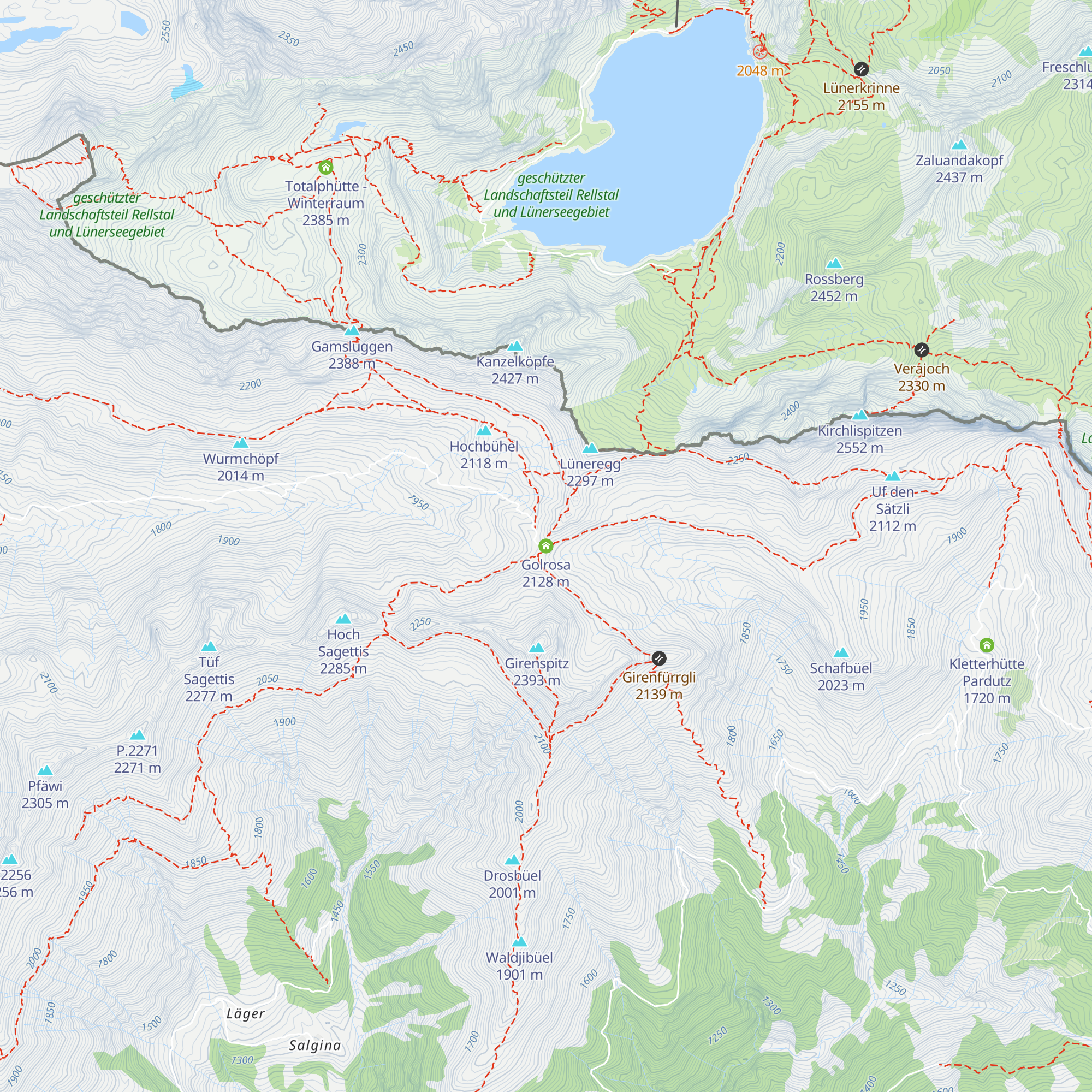 Golrosa map