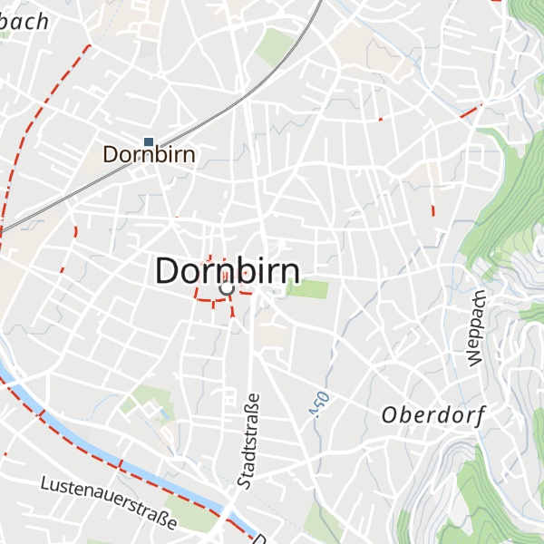 Map of Dornbirn Tourimus