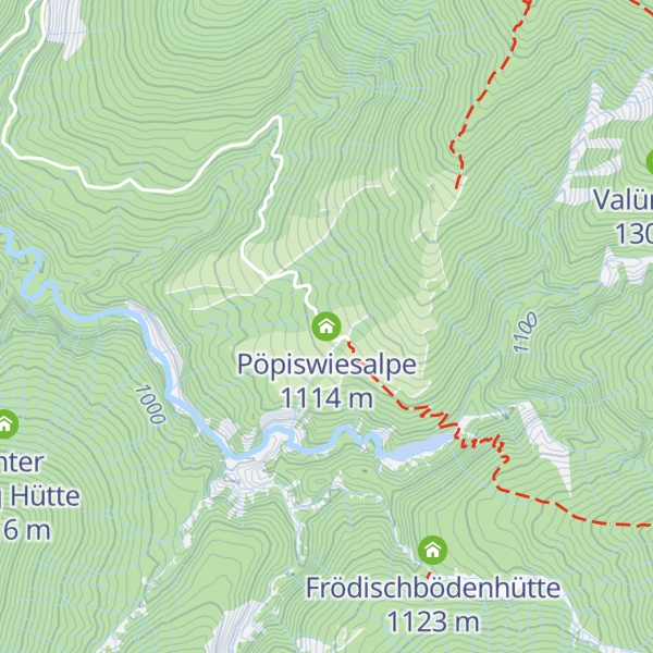 Map of Pöpiswiesalpe