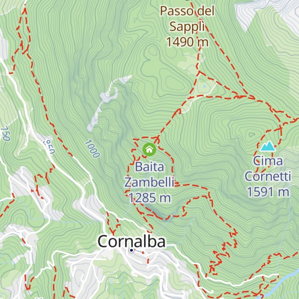 Map of Baita Zambelli