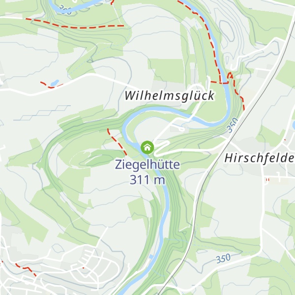 Map of Ziegelhütte