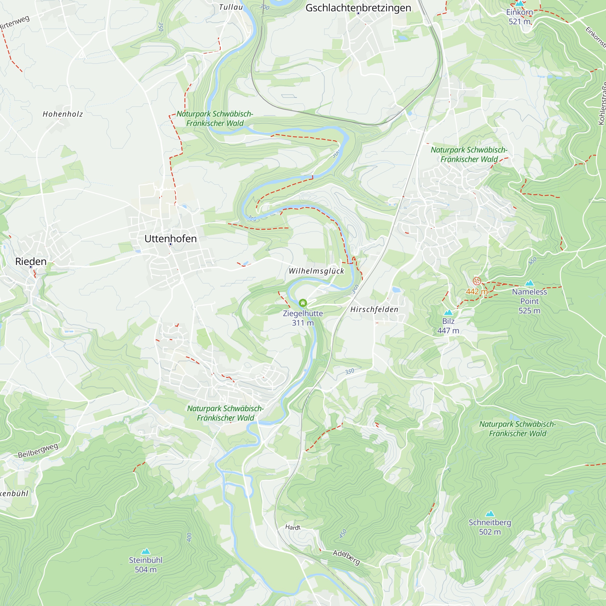 Ziegelhütte map