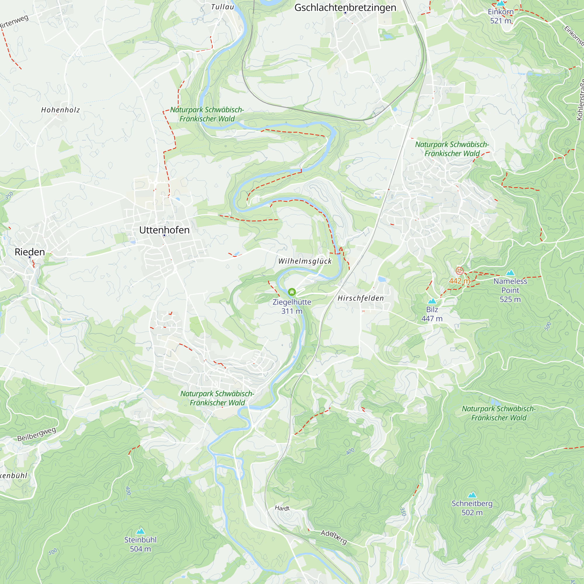 Ziegelhütte map