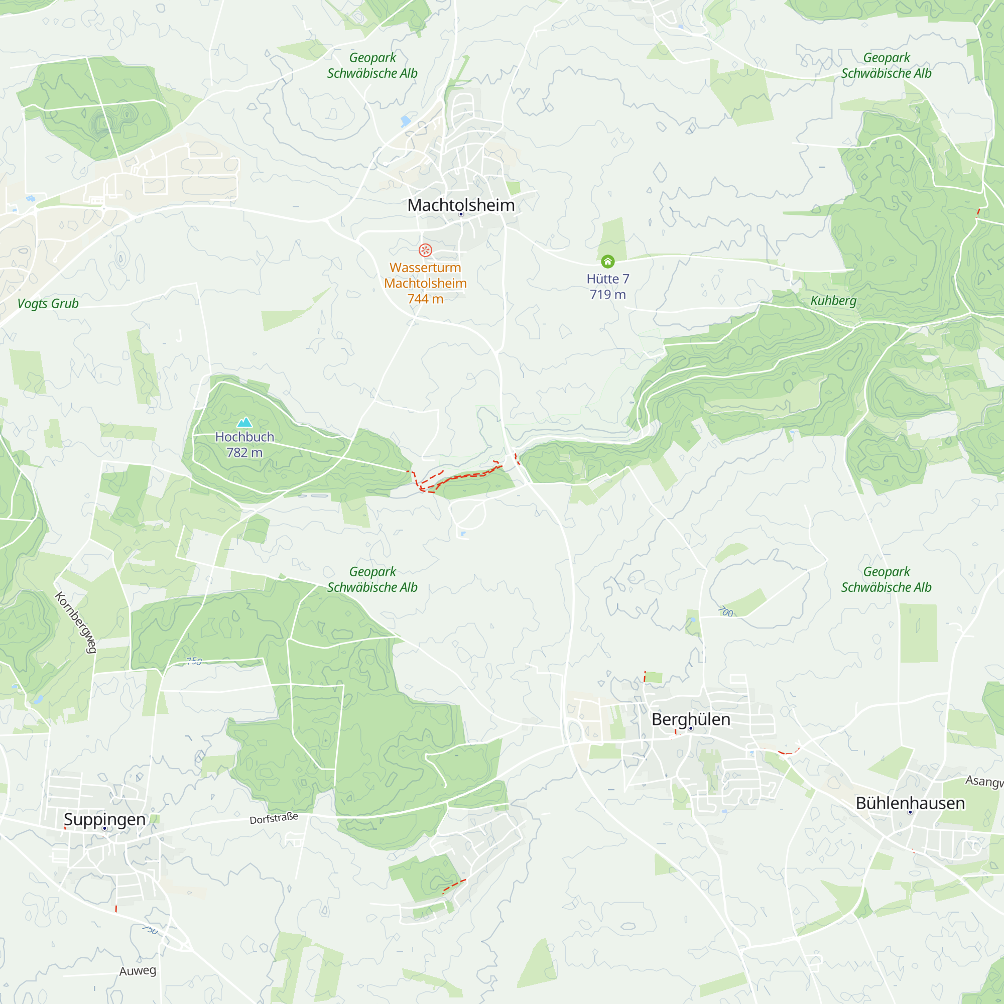 Heidehof Blockhütten map