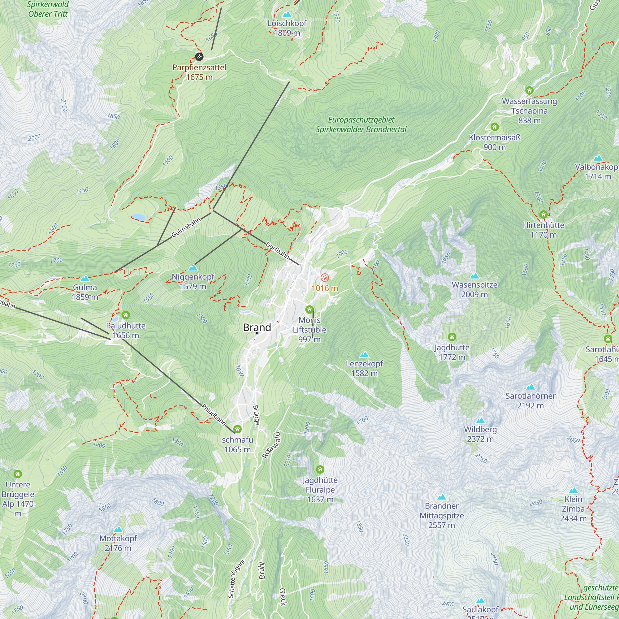 Monis Liftstüble map