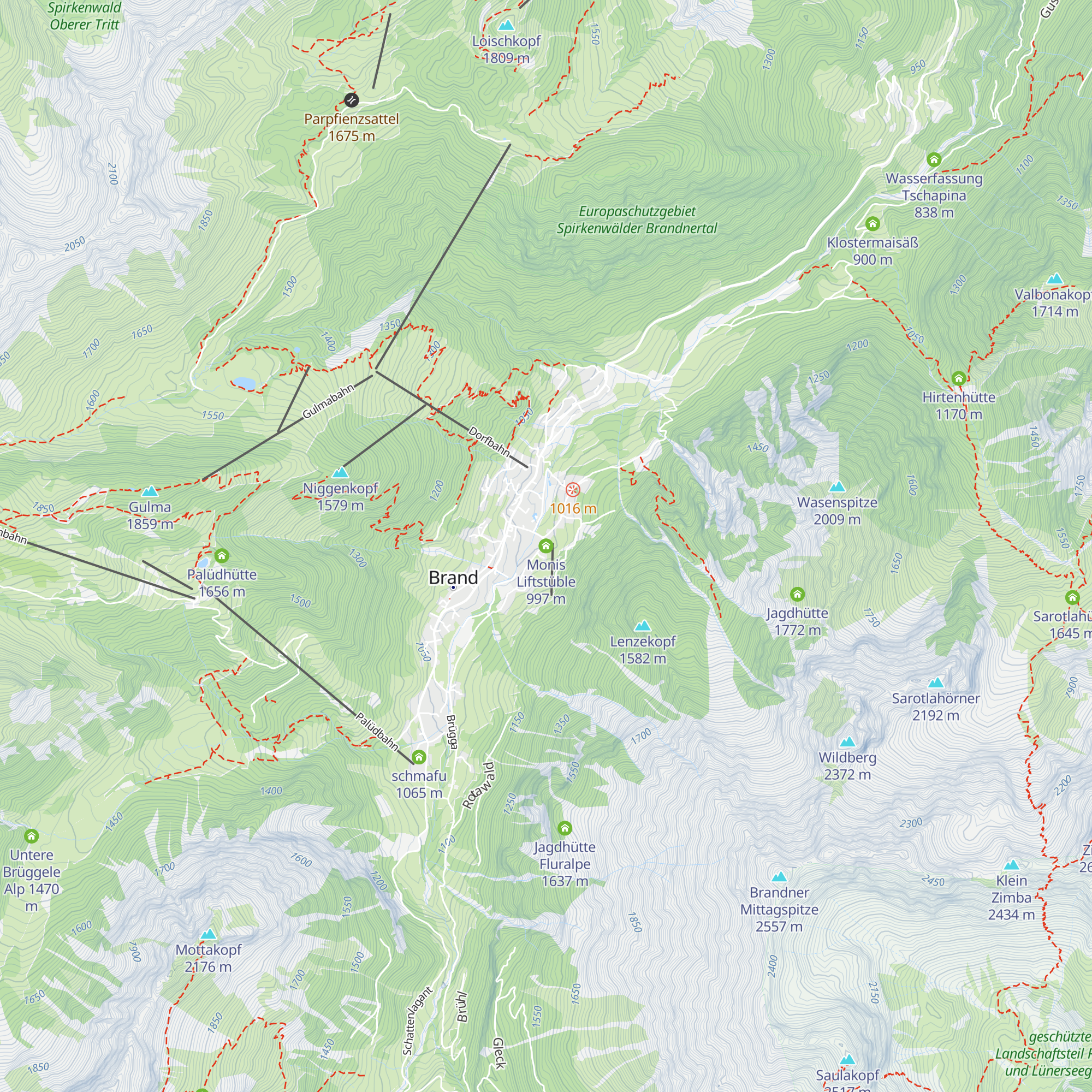 Monis Liftstüble map