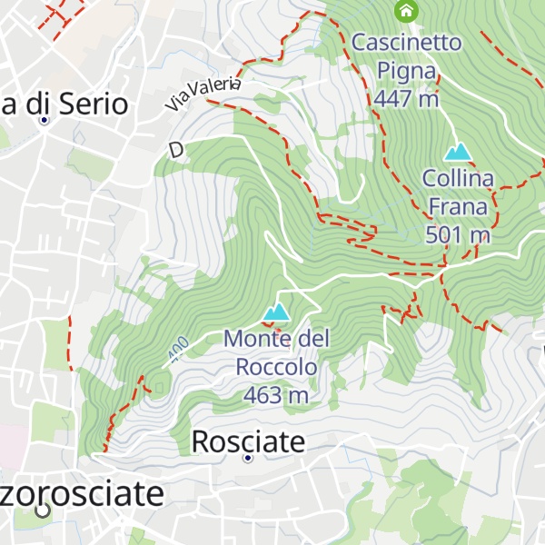 Map of Roccolo Agazzi