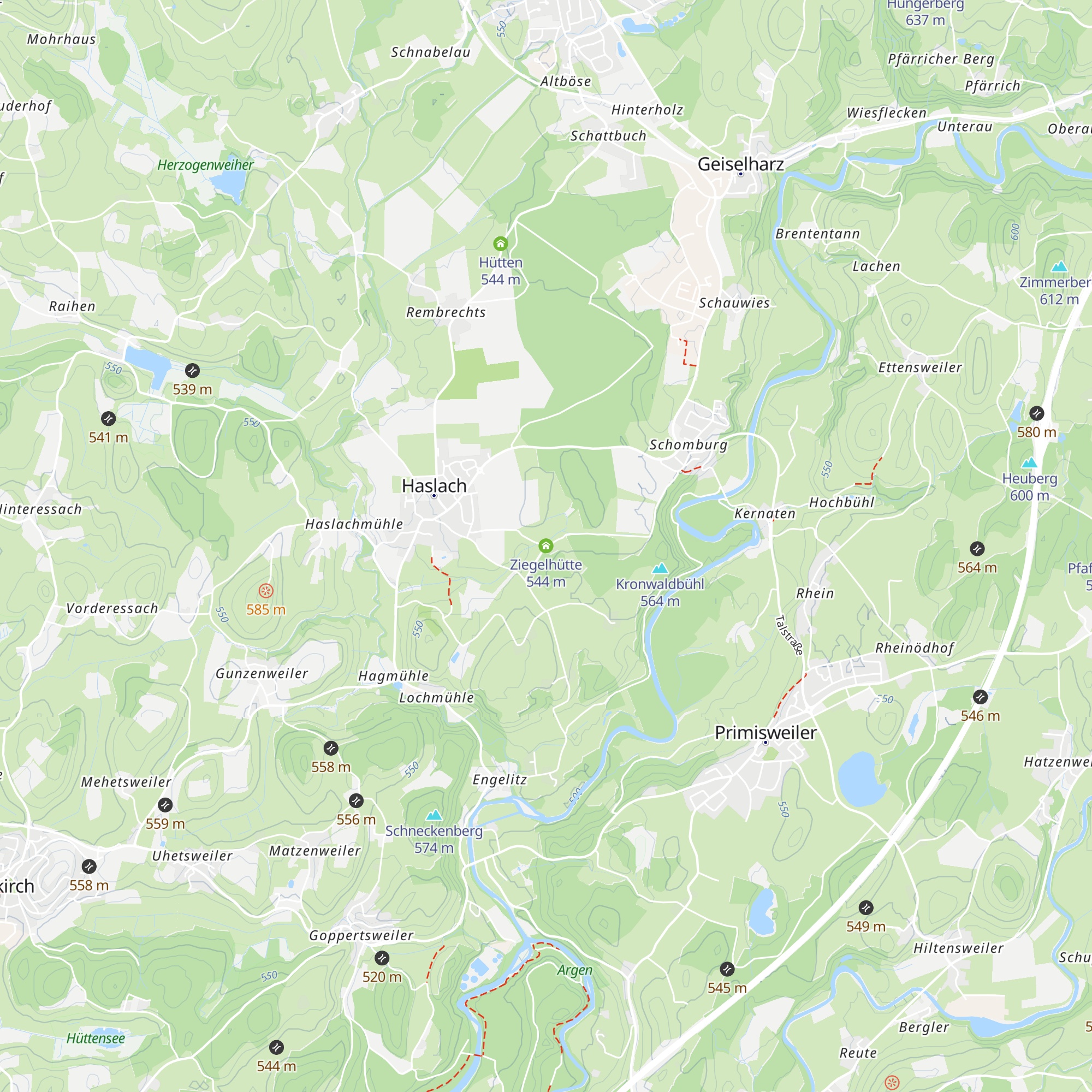 Ziegelhütte map