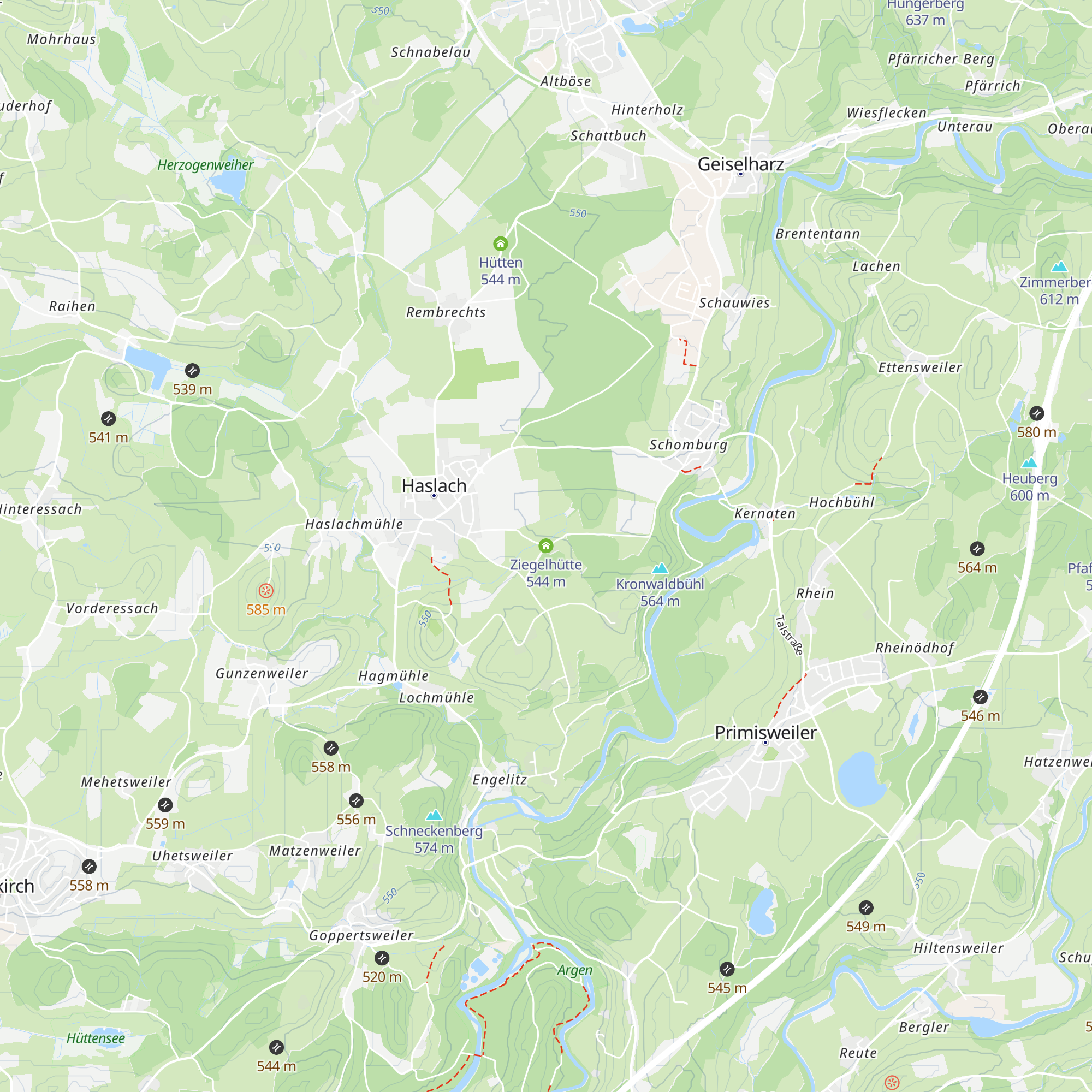 Ziegelhütte map